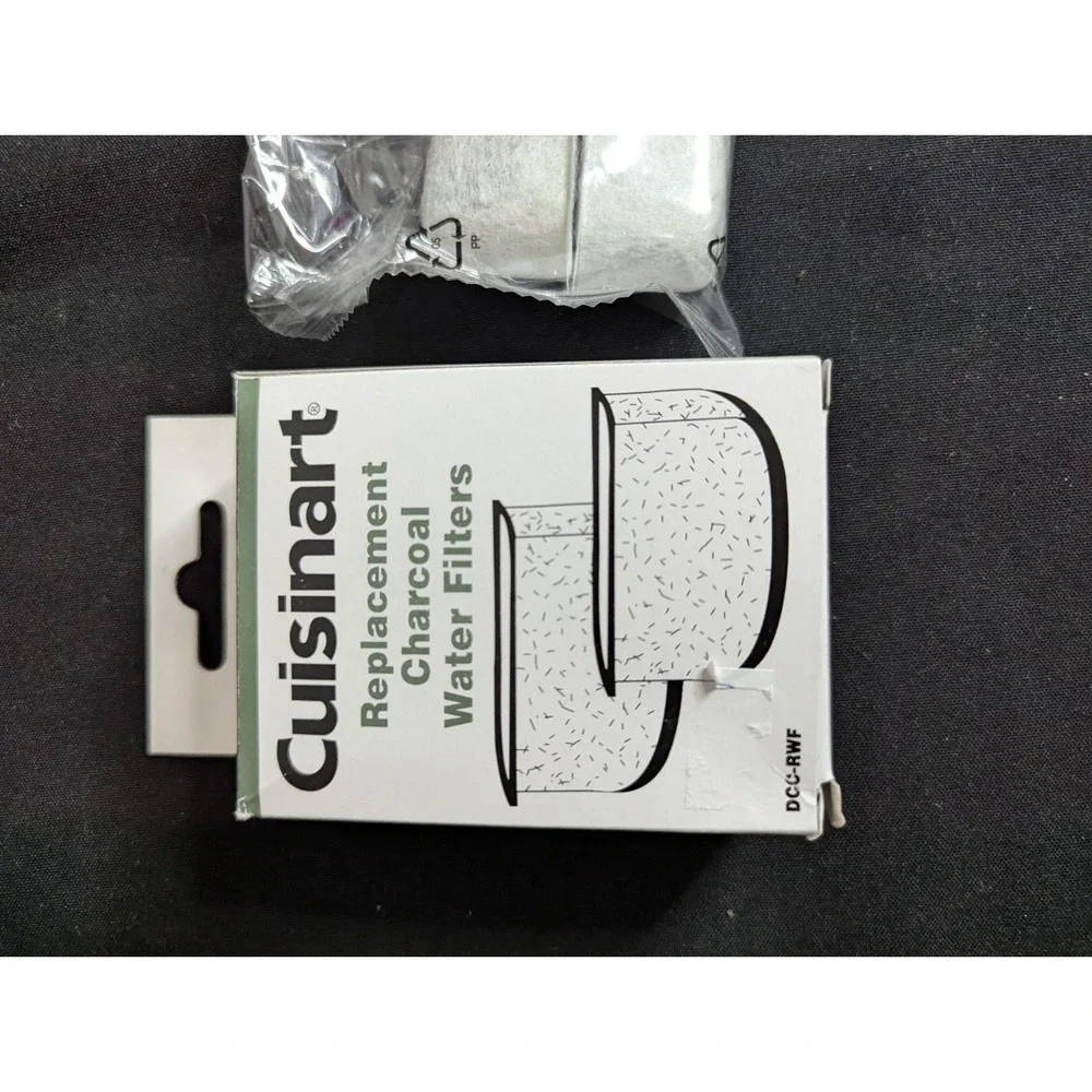 Cuisinart 2 replacement‎ Charcoal water filters for coffee makers DCC-RWF NEW